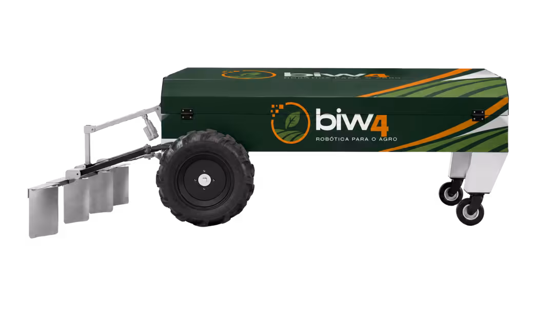 Robô biw4agro — vista lateral